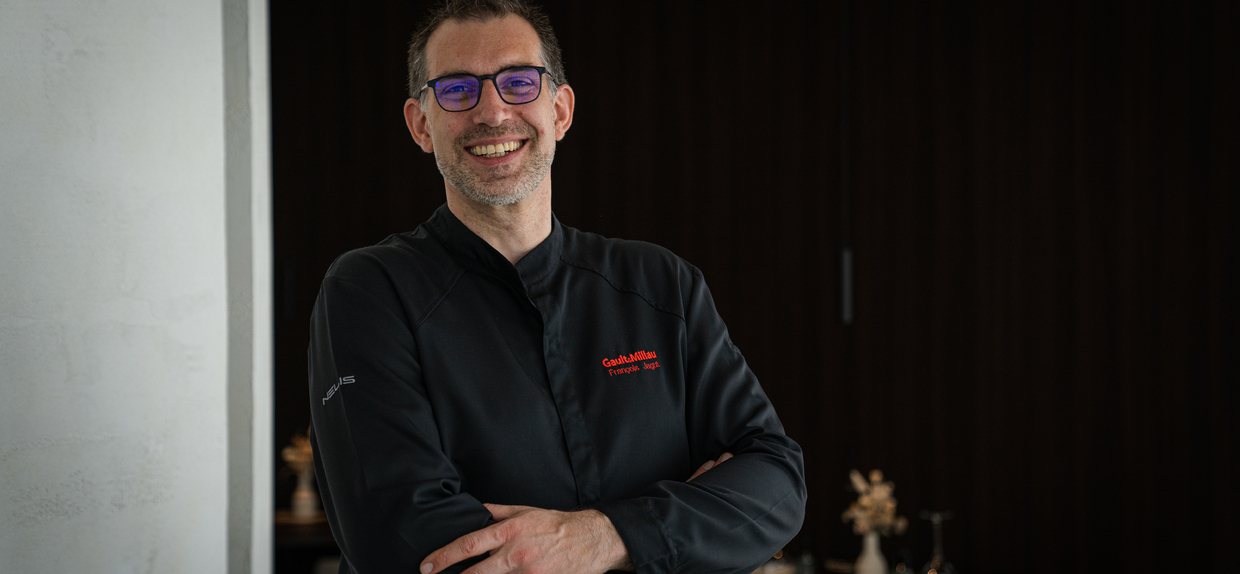 François Jagut Chef du Restaurant Les Roses